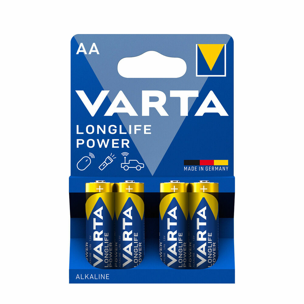 Varta Longlife Power alkalická tužková batéria AA 4ks T00001333