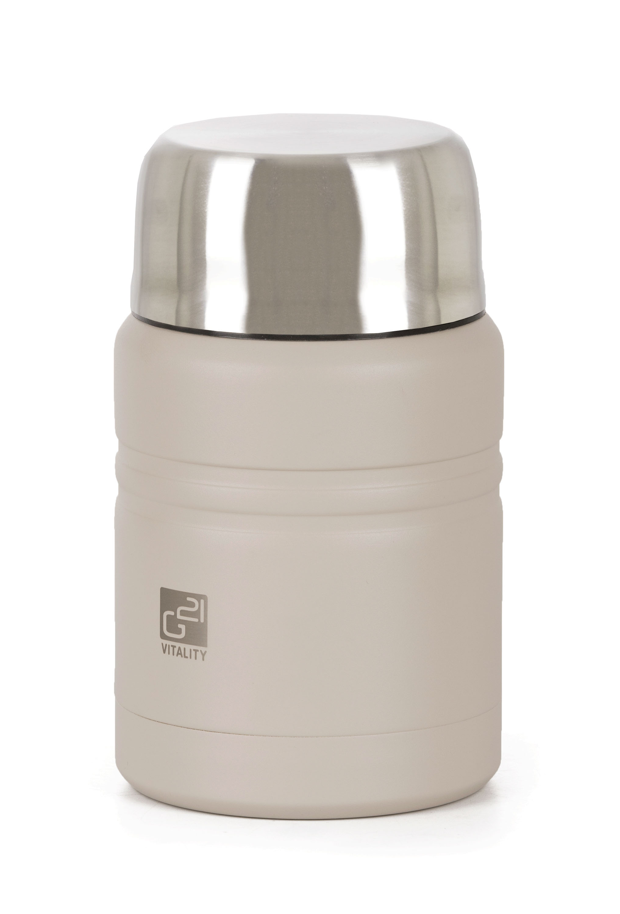 Termoska na jedlo G21 500 ml – pieskovo béžová G21-TMNJ-500_BE