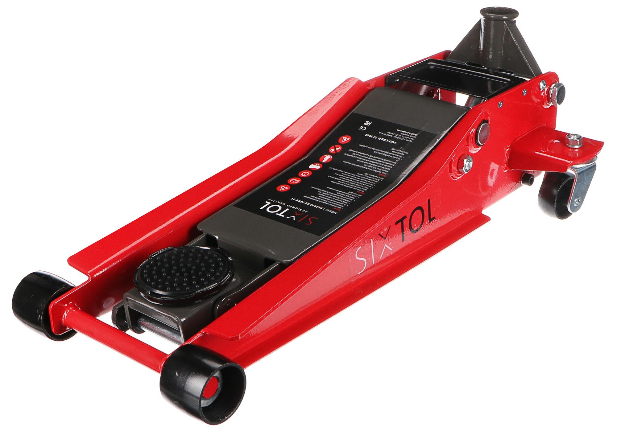 Pojazdný hydraulický zdvihák heavy-duty 3 t nízkoprofilový SX JACK 3T SIXTOL