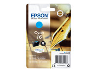 EPSON 3.1 ml - azúrová - originálna - blistr s RF alarmom - atramentová kazeta - pre WorkForce WF-2010, 2510, 2520, 2530, 2540, 2630, 2650, 2660, 275…
