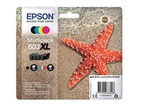 EPSON 4-balíček - XL - čierna, žltá, azúrová, purpurová - originálna - blistr - atramentová kazeta - pre Expression Home XP-2150, 2155, 3150, 3155, 4…