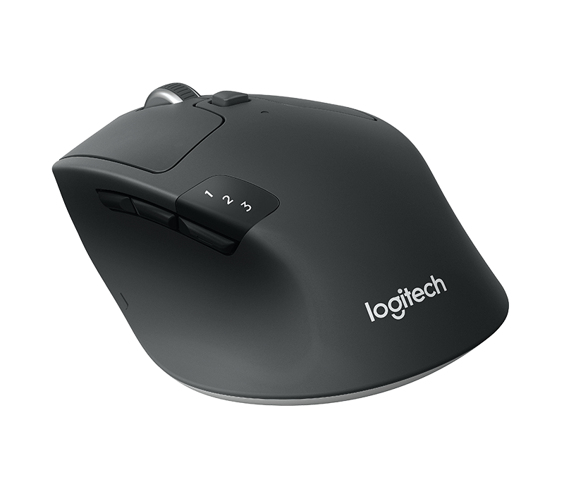 Myš - pravák - optická - 7 tlačidiel - bezdrôtová - Bluetooth, 2,4 GHz - bezdrôtový prijímač USB