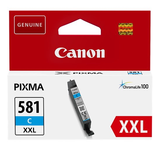 CANON Velikost XXL - azurová - originální - inkoustový zásobník - pro PIXMA TS6251, TS6350, TS6351, TS705, TS8252, TS8350, TS8351, TS8352, TS9550, TS…