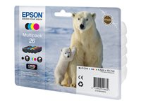 EPSON 4-balenie - čierna, žltá, azúrová, purpurová - originálna - blistr s RF / akustickým alarmom - atramentová cartridge - pre Expression Premium X…