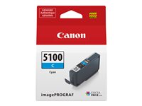 Canon PFI-5100 C - 14.4 ml - azurová - originální - závěsný box - inkoustový zásobník - pro imagePROGRAF PRO-310 6953C001