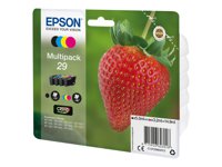 EPSON 4-balení - černá, žlutá, azurová, purpurová - originální - blistr - inkoustová cartridge - pro Expression Home XP-245, 247, 255, 257, 332, 342,…