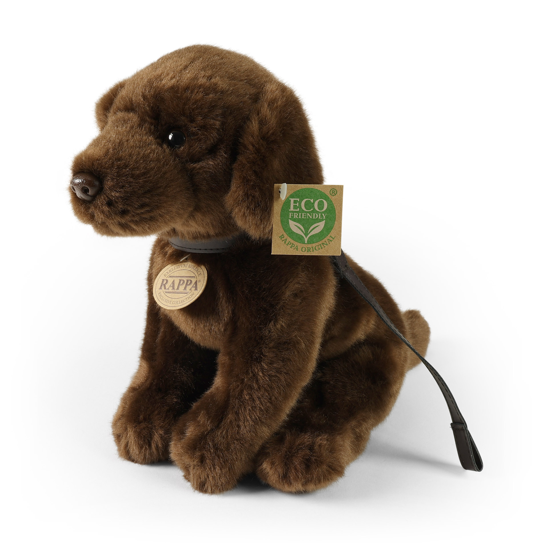 Plyšový pes labrador hnedý 25 cm ECO-FRIENDLY