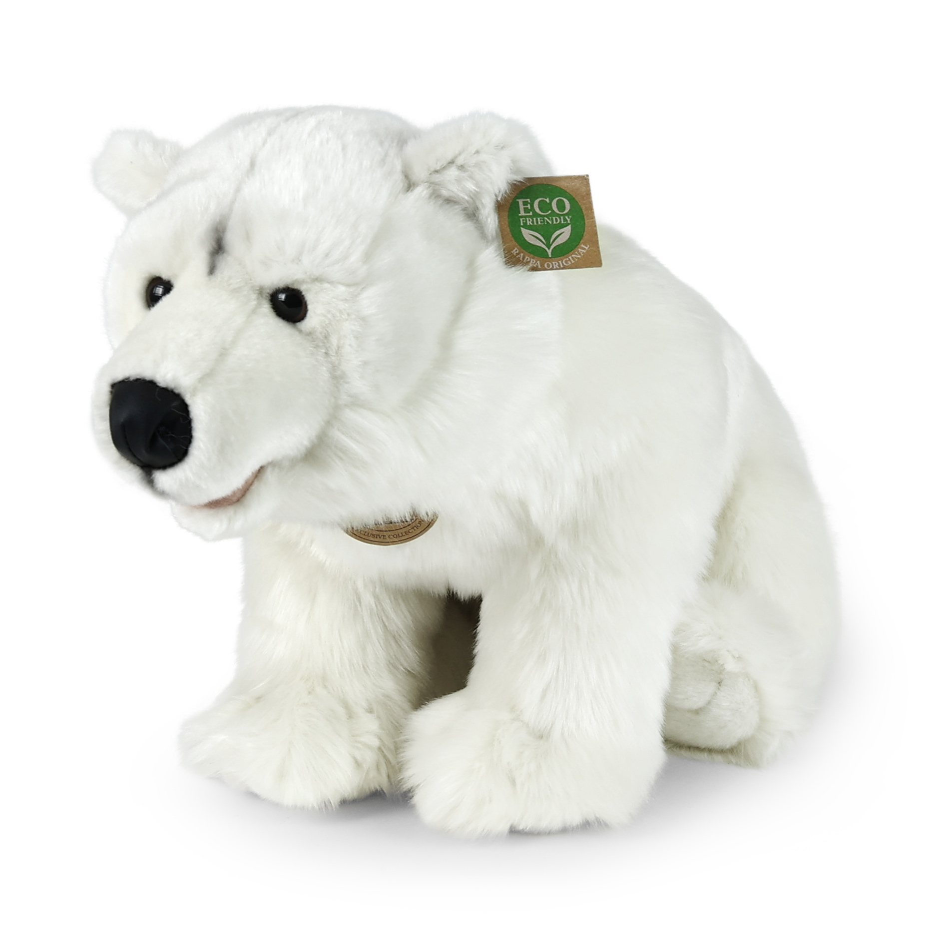 RAPPA Plyšový medveď ľadový 47 cm ECO-FRIENDLY