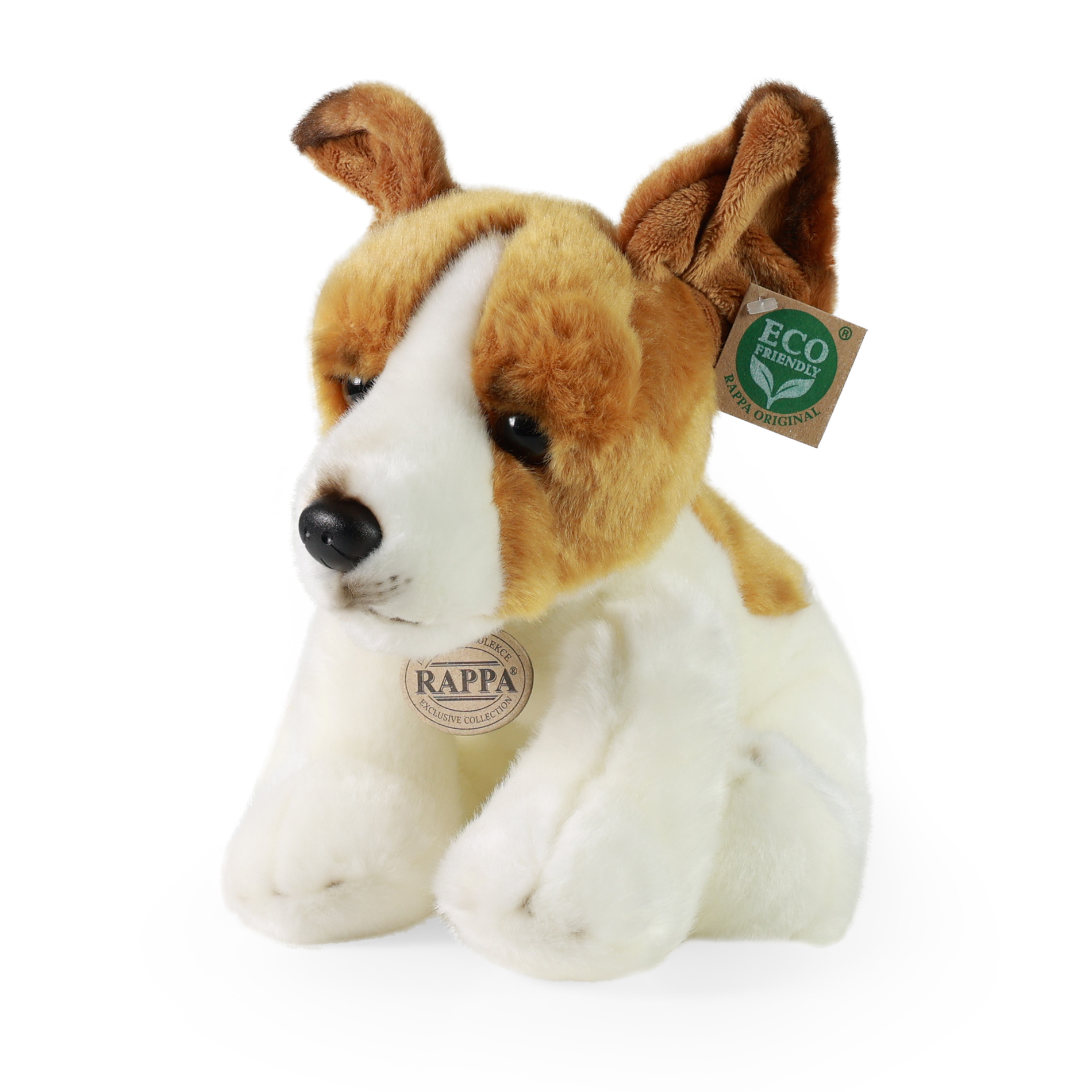 Plyšový pes jack russell teriér 30 cm ECO-FRIENDLY