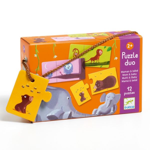 Puzzle Duo Mama a mláďatko