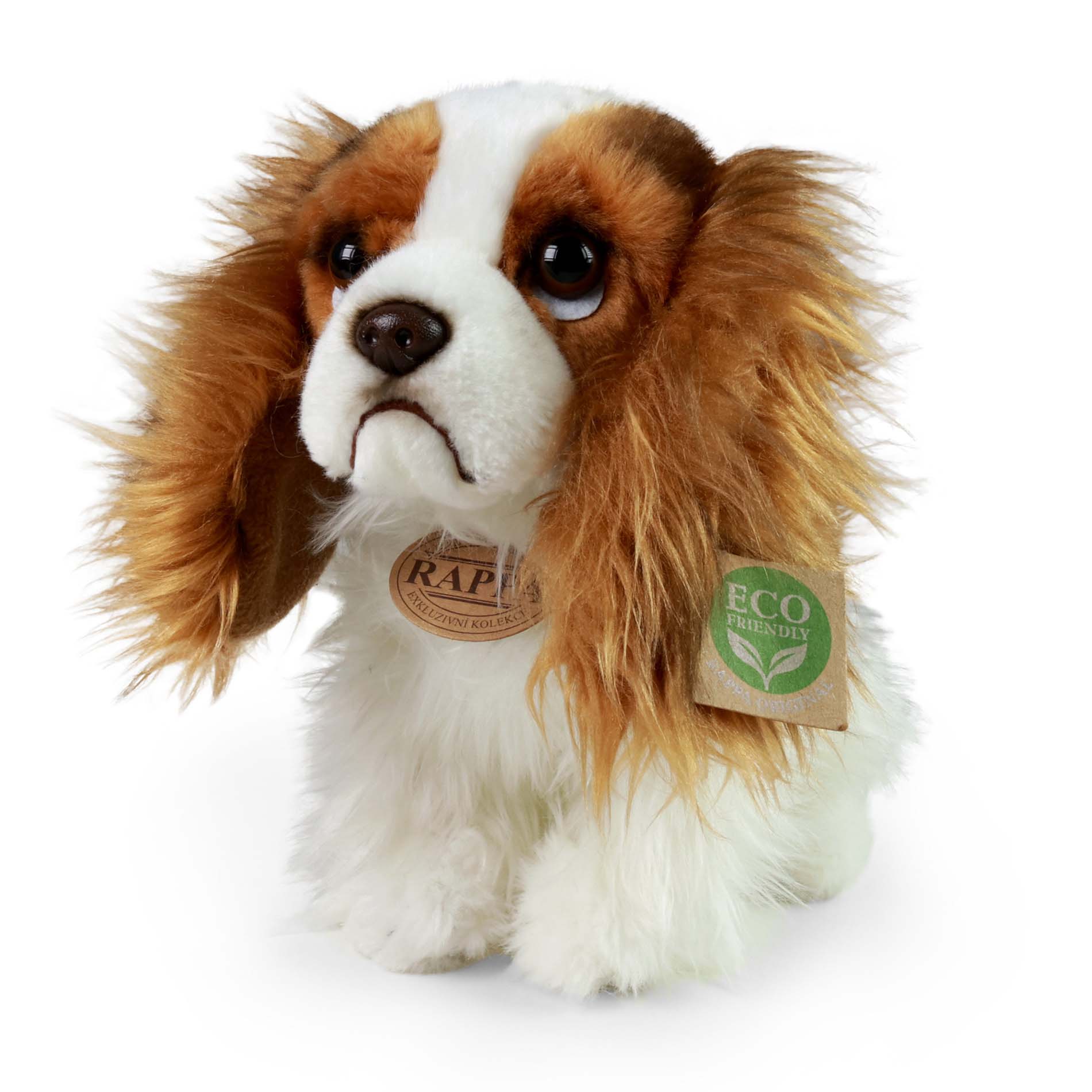 Plyšový pes King Charles španiel 25 cm ECO-FRIENDLY