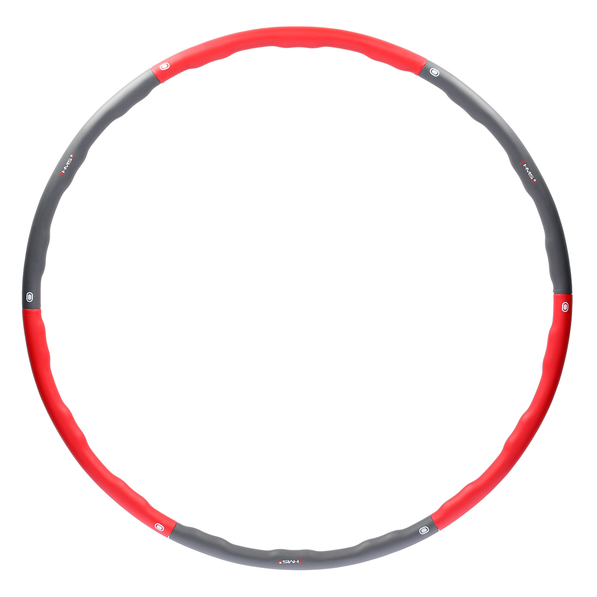Hula-hop obruč HMS HHP002 červená, 100 cm