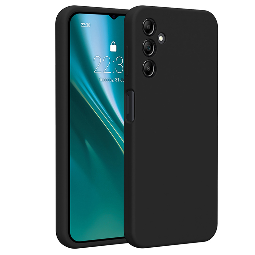 Etteri Silikónové puzdro pre Samsung Galaxy A14 čierne