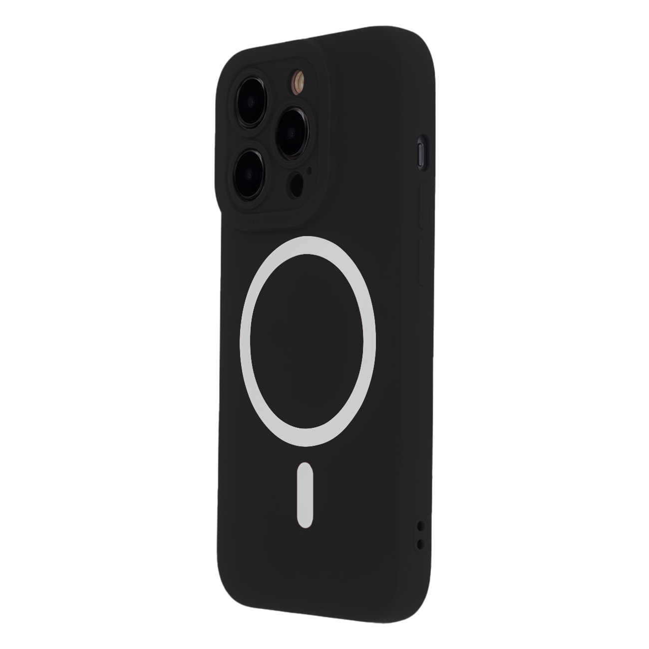 Tecto Shield Silikónové Soft Mag kryt pre iPhone 16 Plus čierny