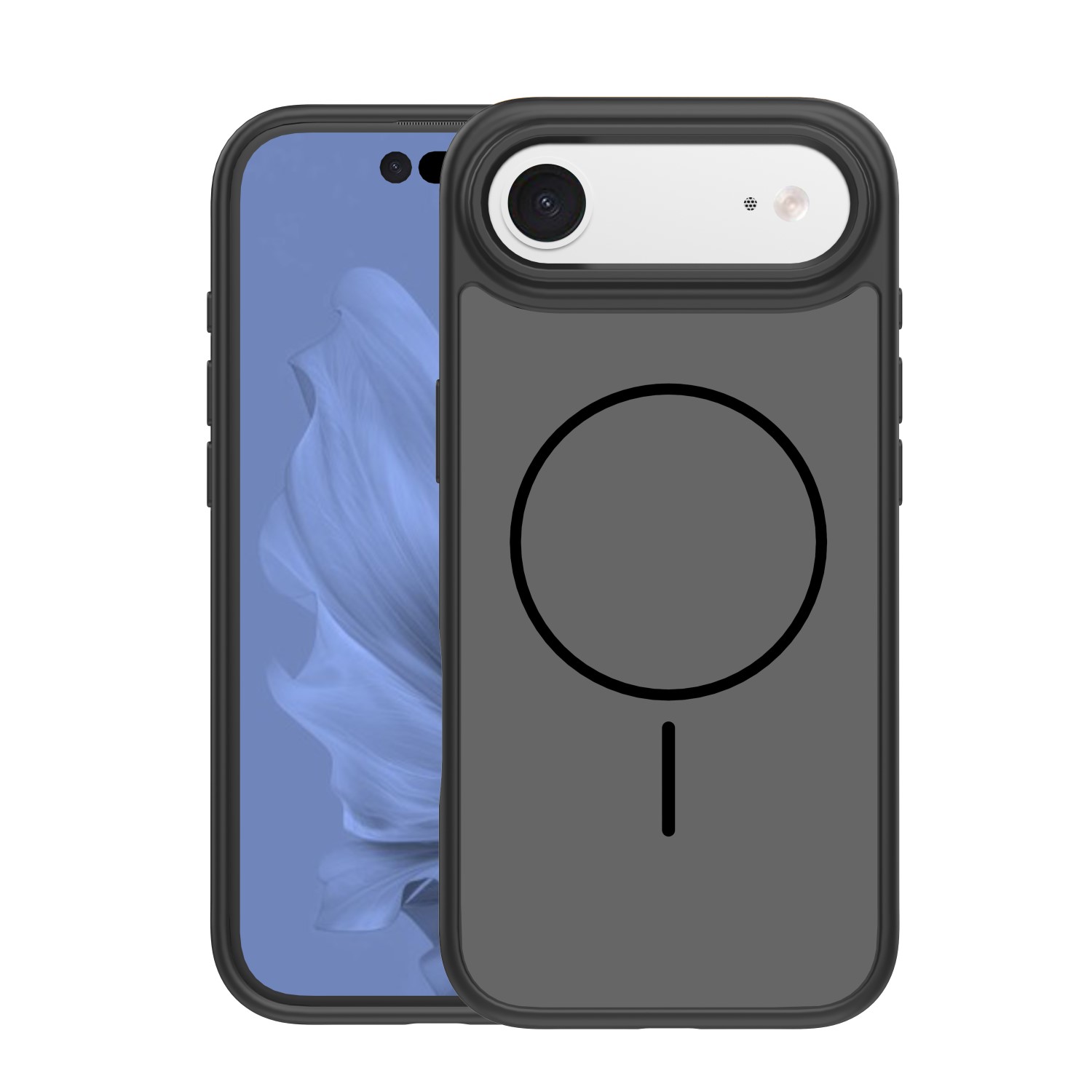TFO Tenké puzdro Frame Mag pre iPhone 17 Air 6,6" čierna