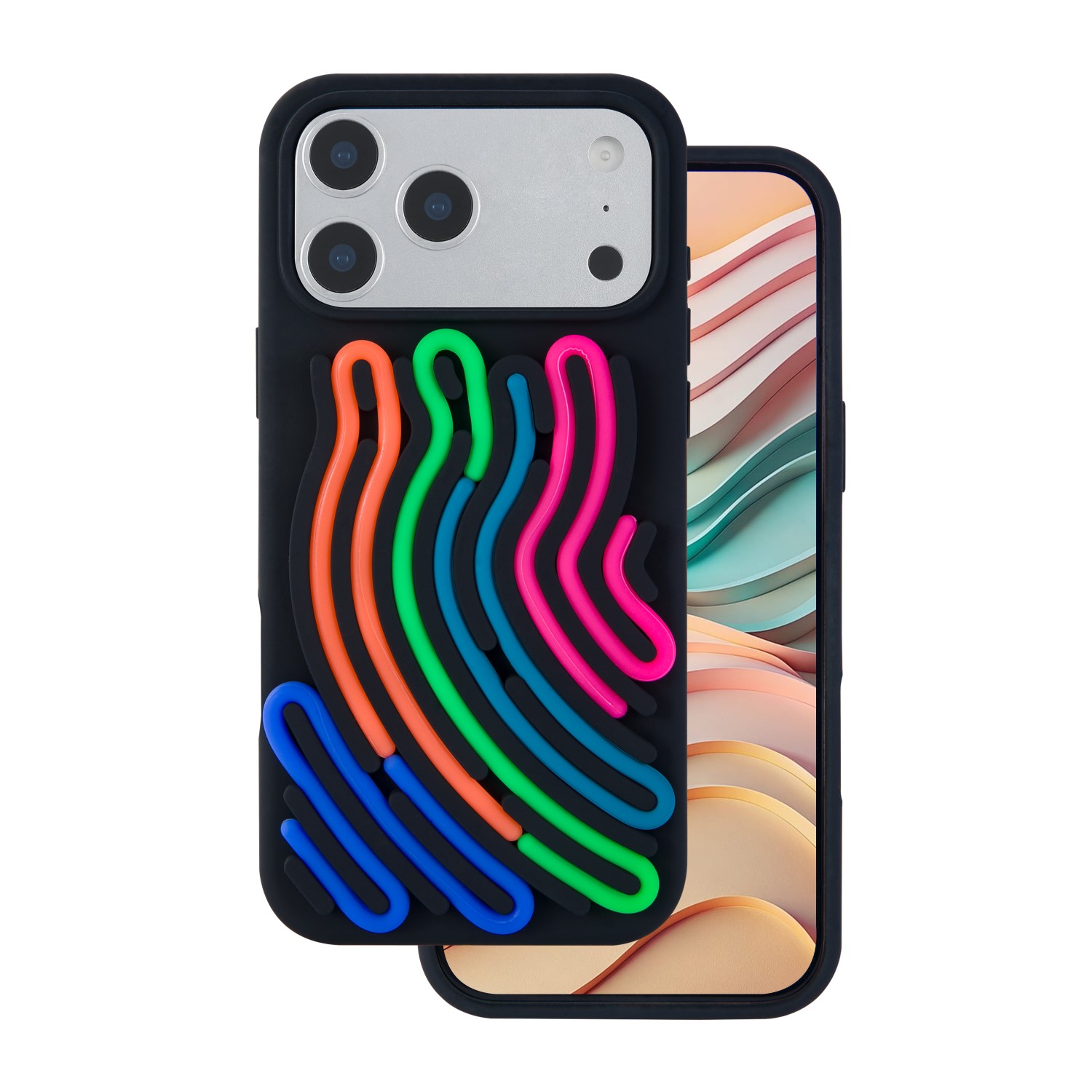 TFO DIY Snake puzdro pre iPhone 17 Pro 6,3" čierne