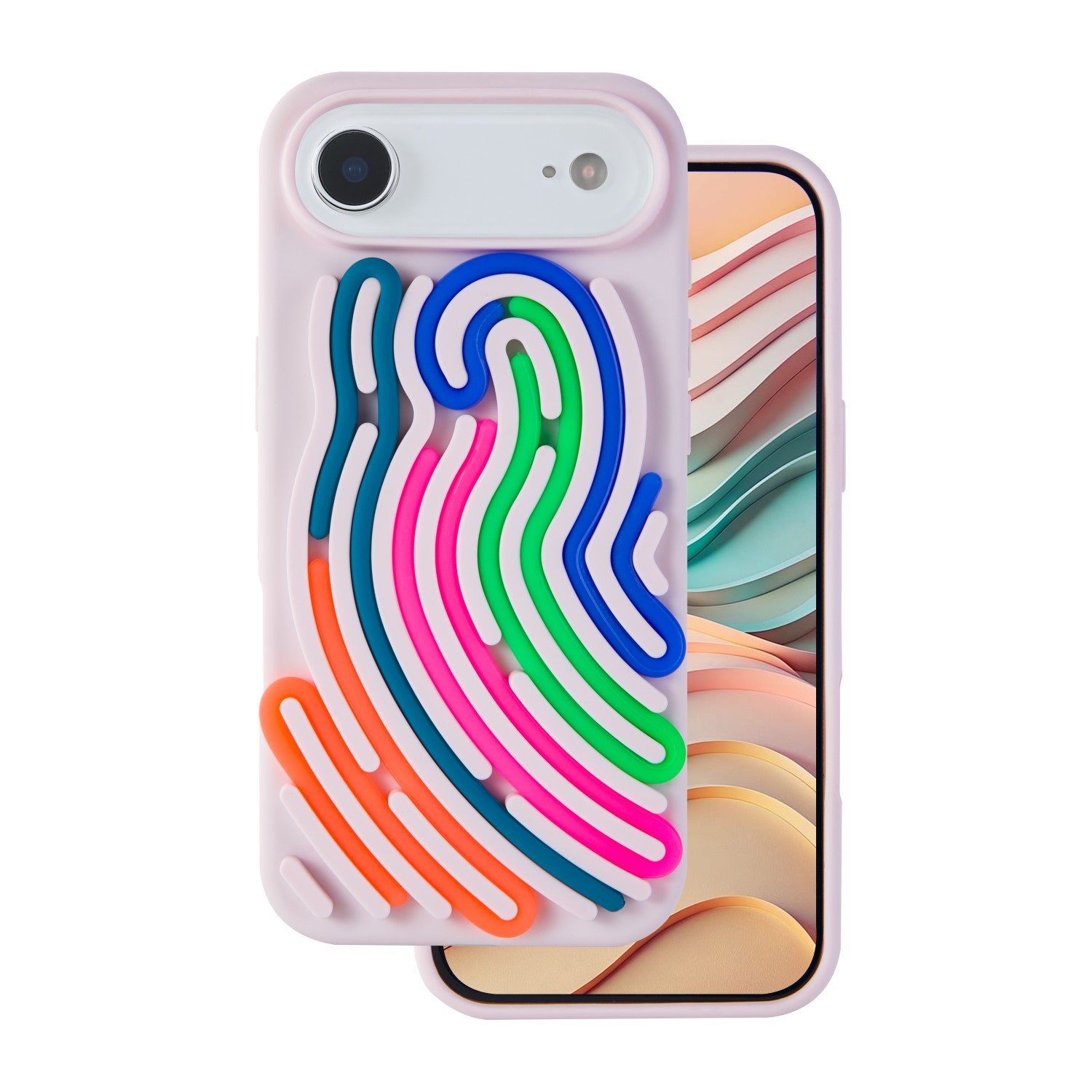 TFO DIY hadie puzdro pre iPhone 17 Air 6,6" ružová