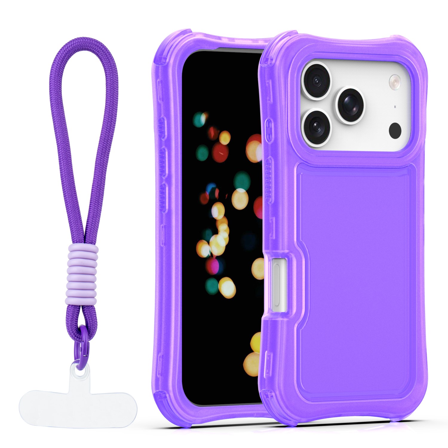 TFO Puzdro Safepop s popruhom pre iPhone 17 Pro Max 6,9" fialové