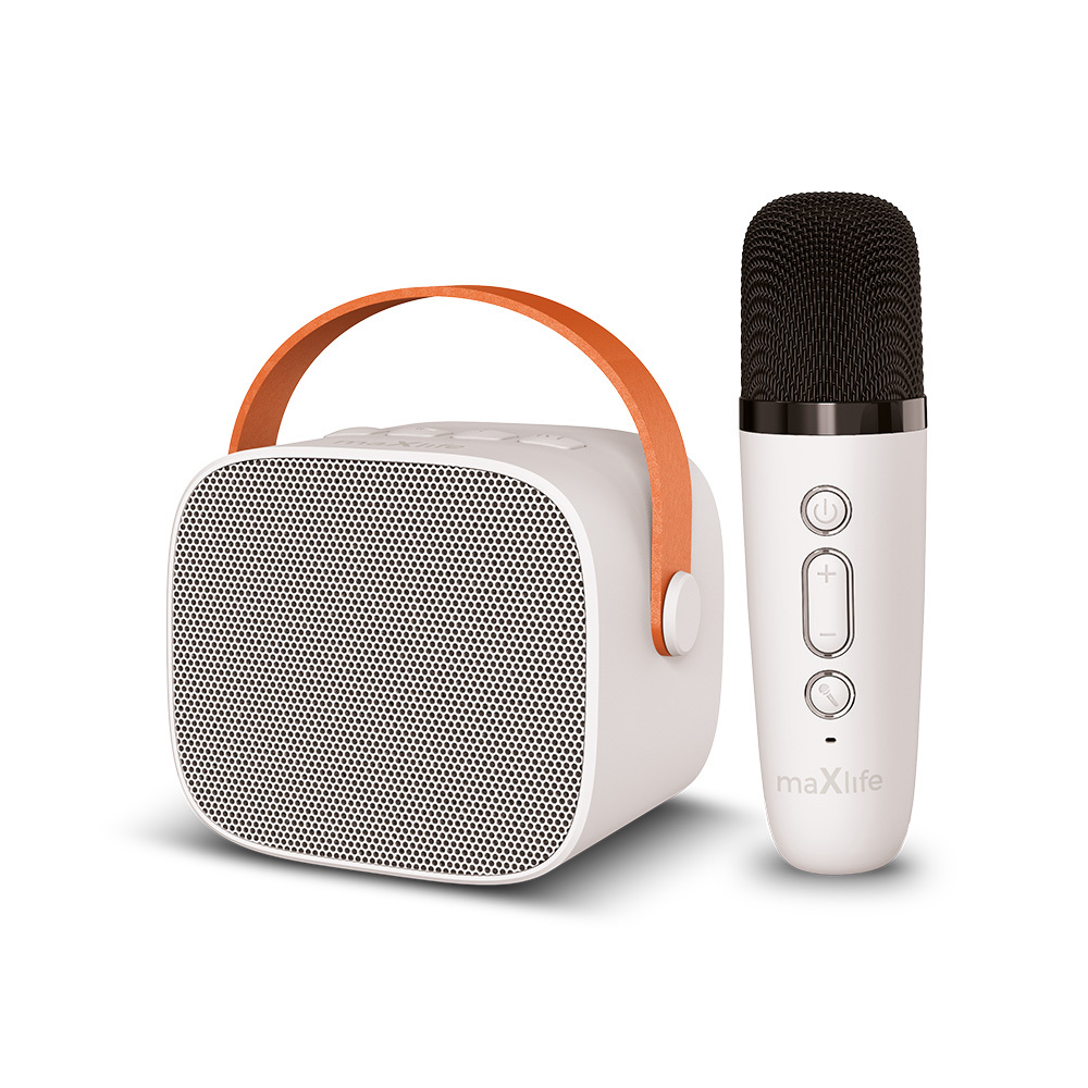 Maxlife Bluetooth karaoke reproduktor MXKS-100 biela