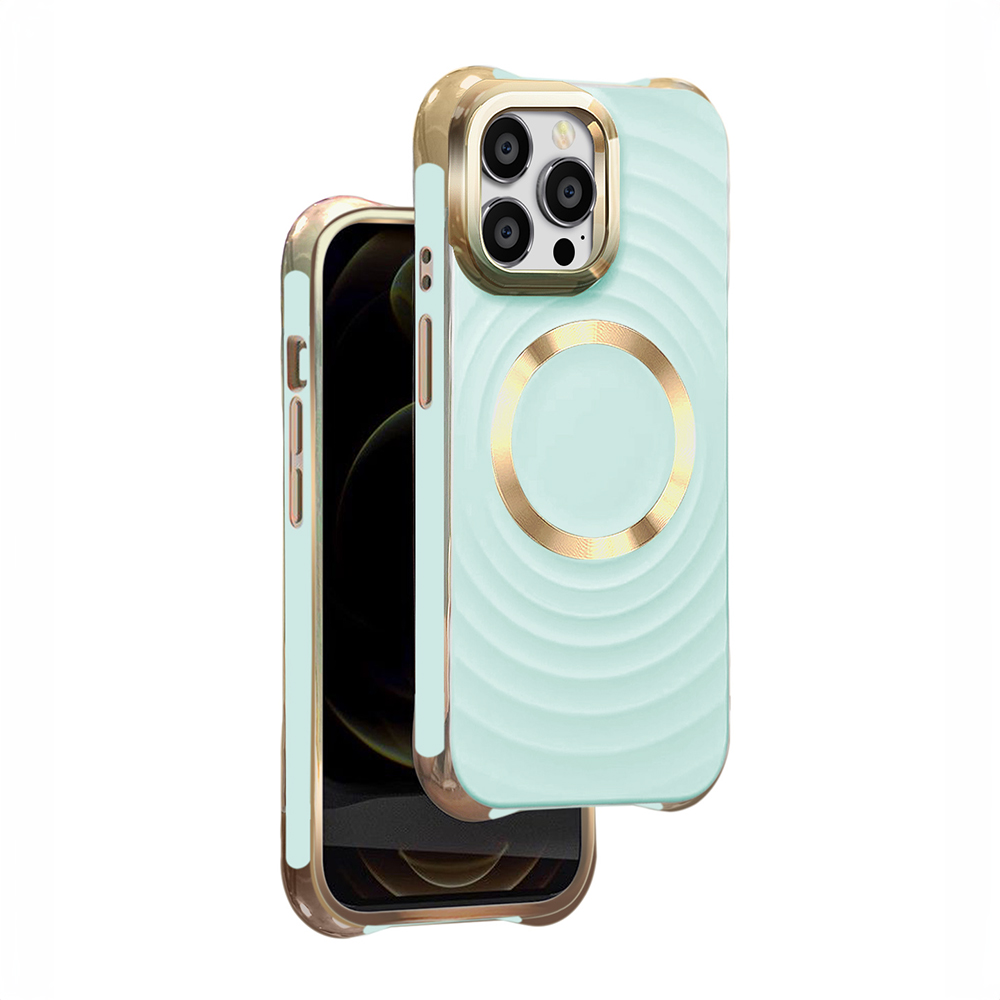 TFO Puzdro Circle Glam Mag pre iPhone 14 Pro 6,1" mätová
