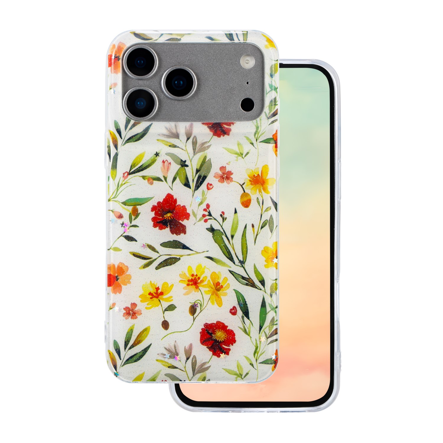 TFO Puzdro Glow Glam pre iPhone 17 Pro 6,3" biele