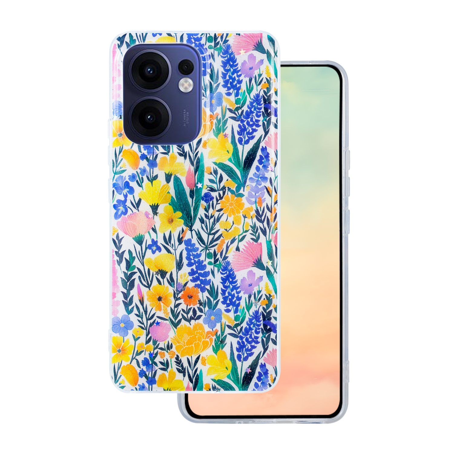 TFO Obal Glow Glam pre Oppo Reno 13F 5G (Global) / 13FS 5G rustikálny