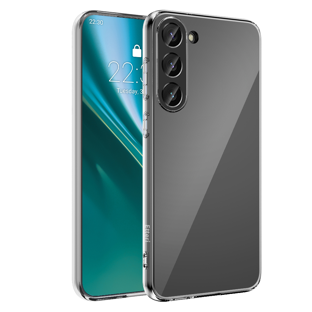 Priehľadný obal Etteri pre Samsung Galaxy S23 Plus