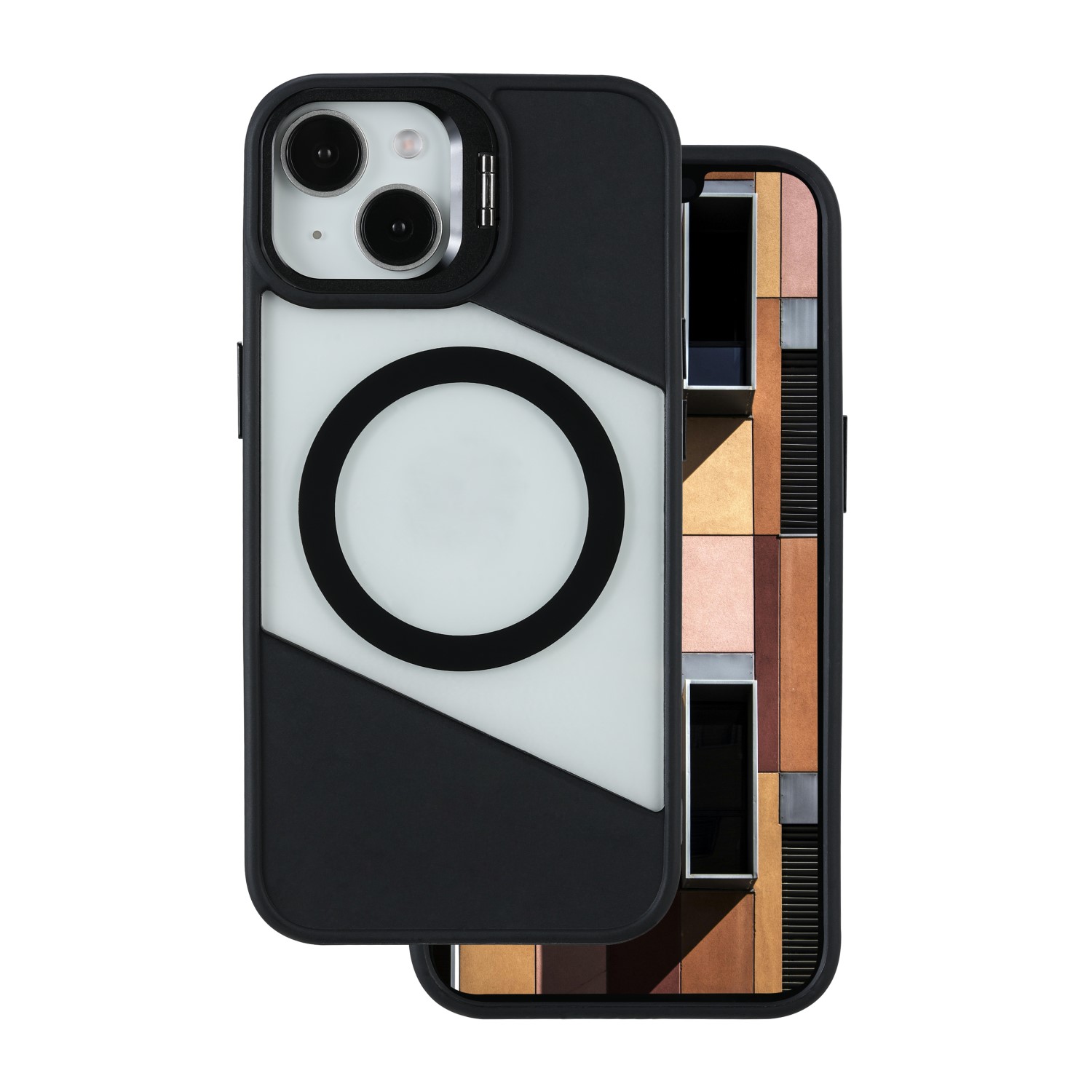TFO Puzdro Fusion Mag pre iPhone 12 / 12 Pro 6,1" čierna