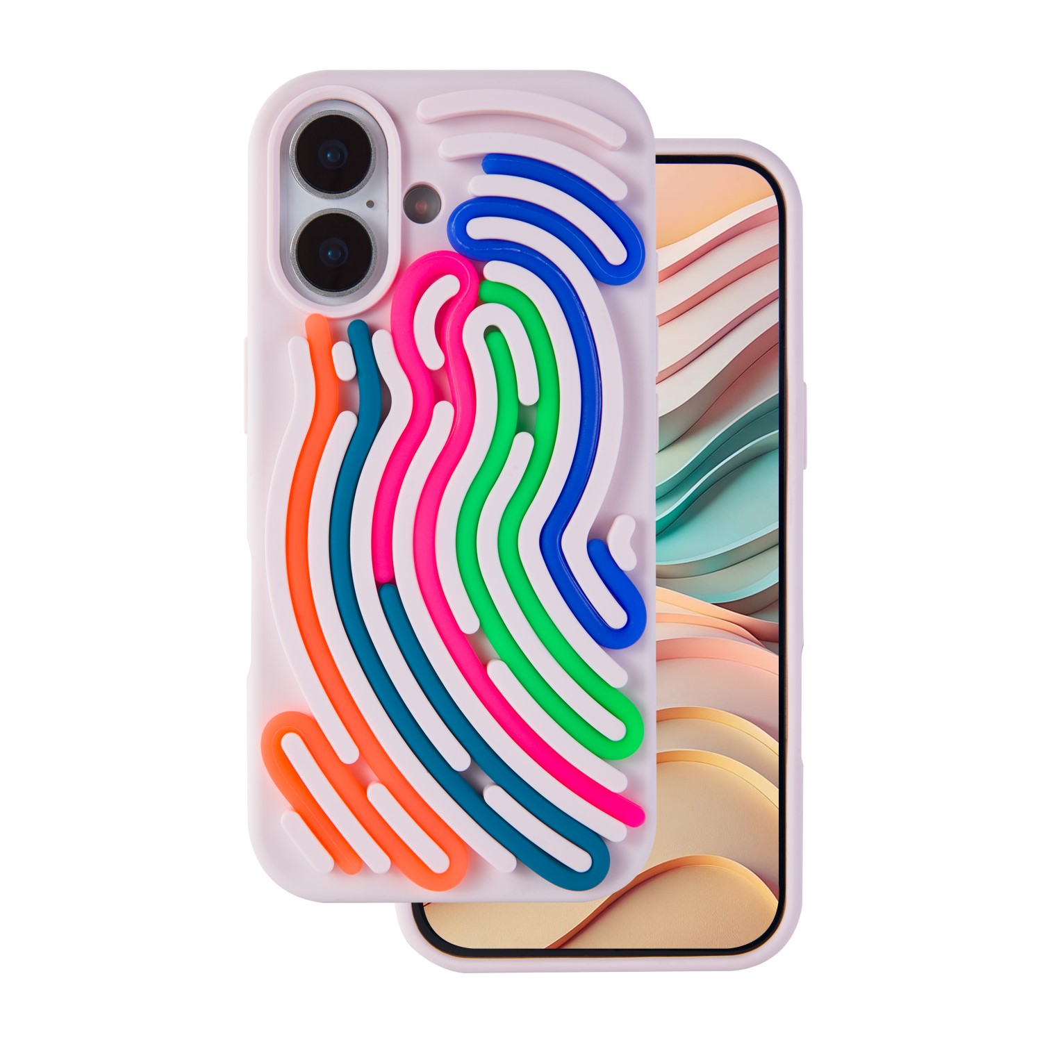 TFO DIY Snake puzdro pre iPhone 17 6,3" ružová