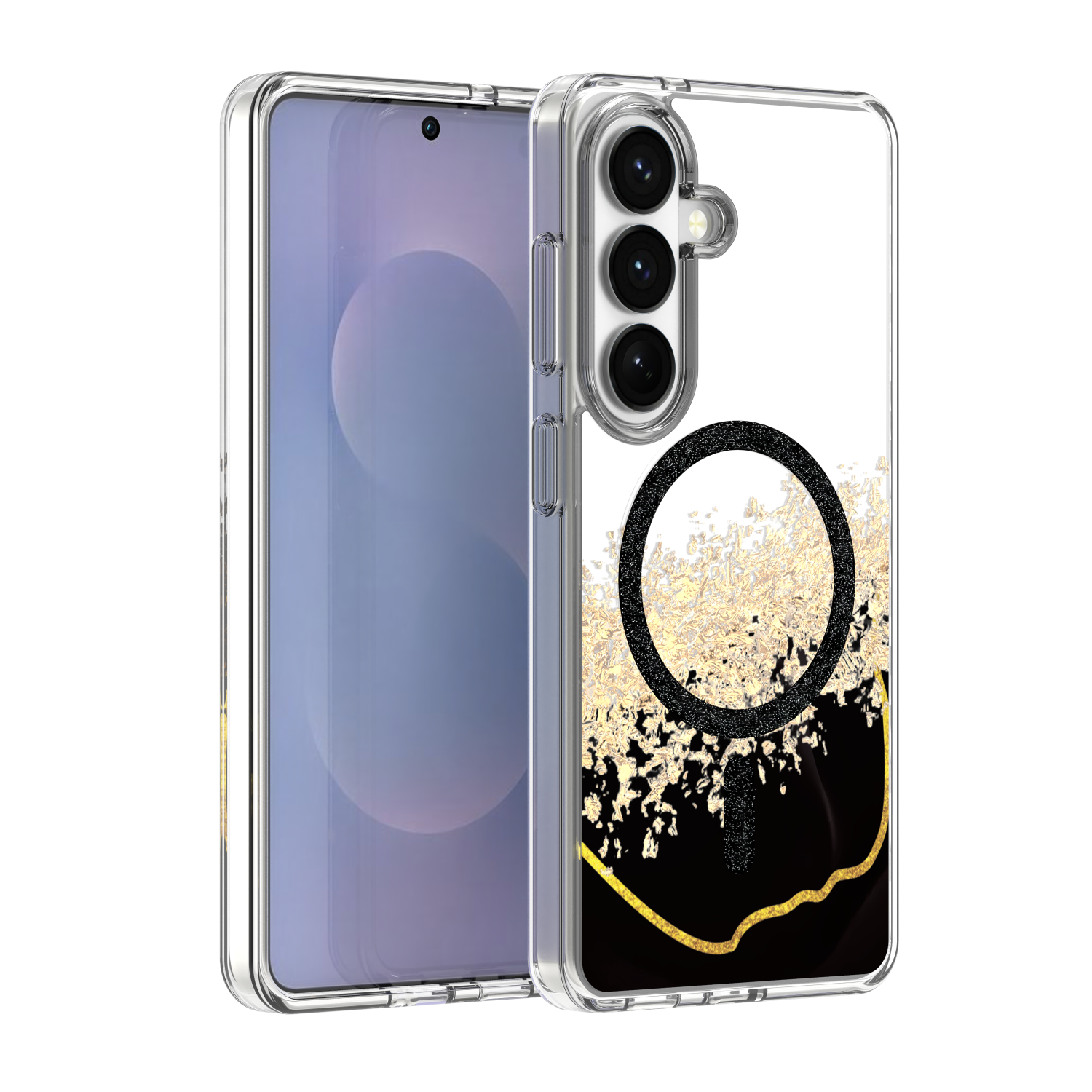 TFO Puzdro Epoxy Mag pre Samsung Galaxy S24 / S25 čierne
