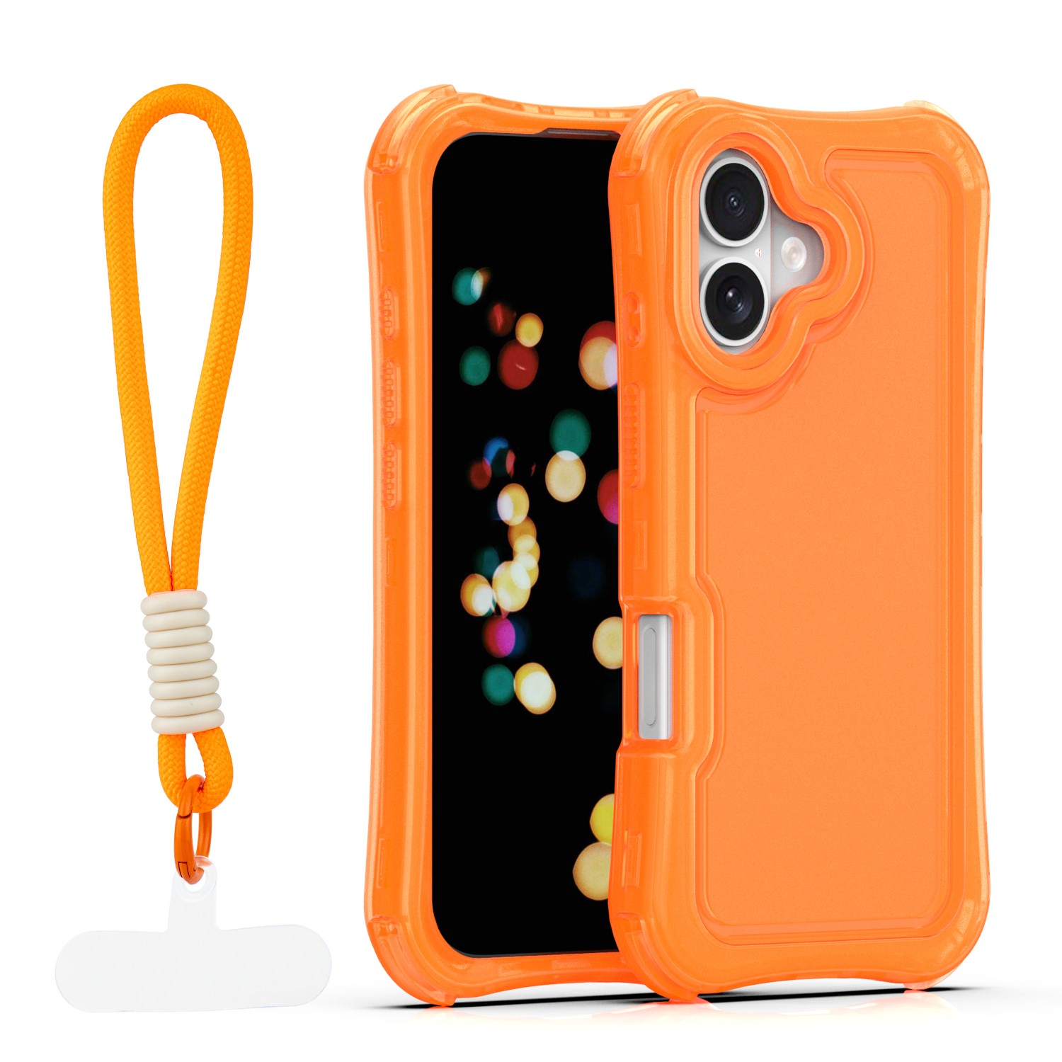 TFO Puzdro Safepop s popruhom pre iPhone 17 6,3" oranžová