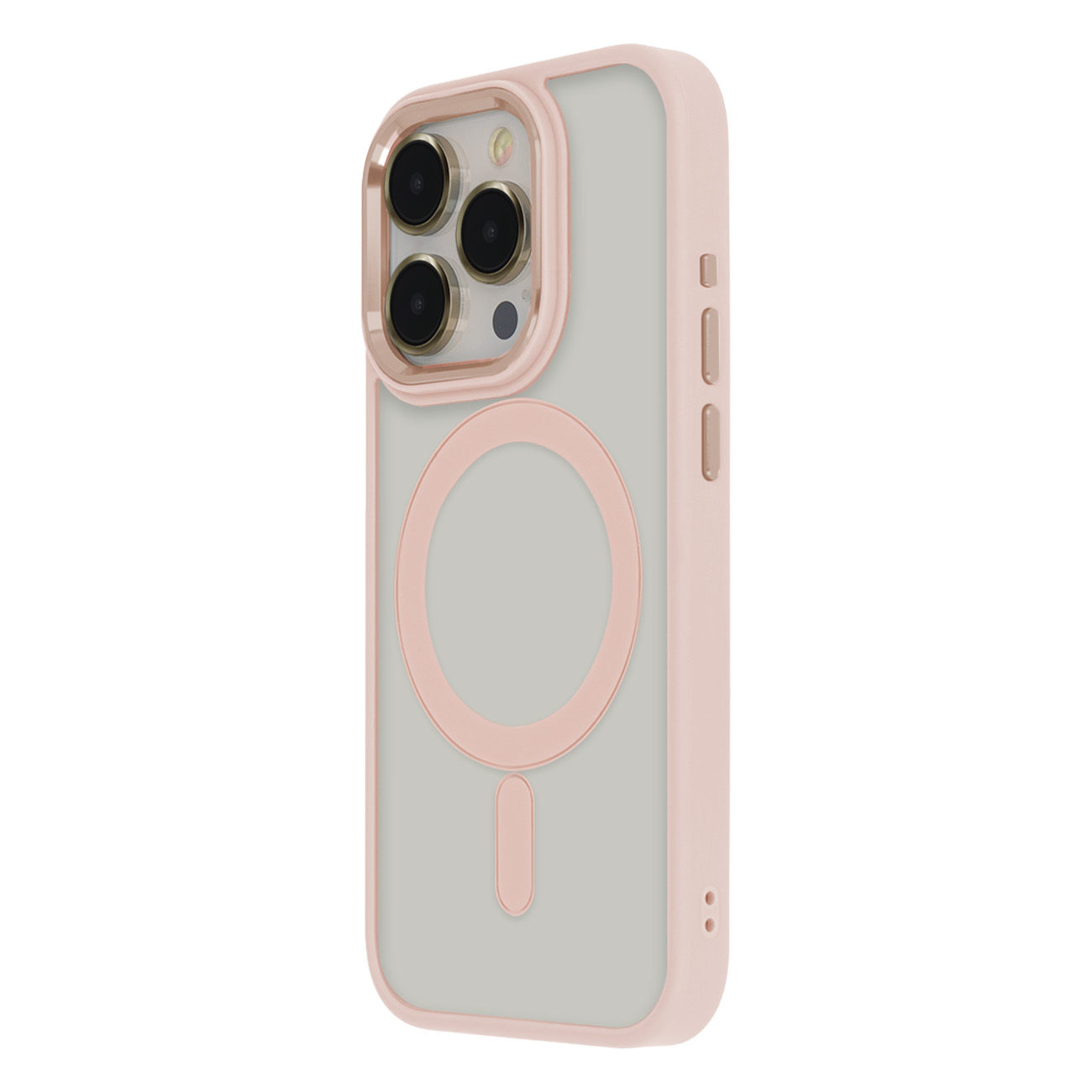 Tecto Shield Saténové Elegant Mag puzdro pre iPhone 15 Plus 6,7" ružové