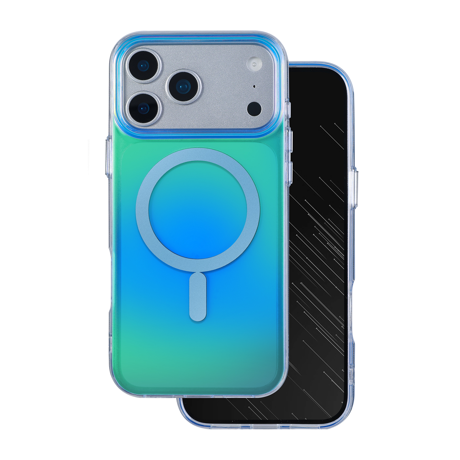 Ochranný kryt Tecto Shield Aurora pre iPhone 17 Pro Max 6,9" / 18 Pro Max 6,9" modrý