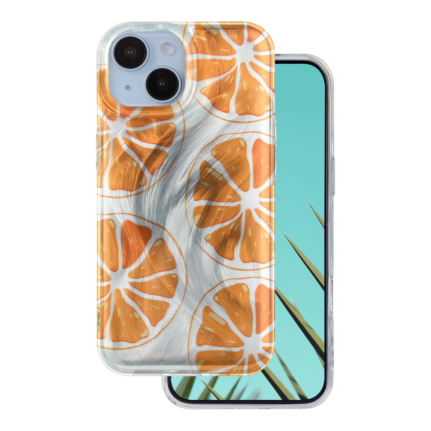 TFO Ultra Trendy Summer obal pre iPhone 15 6,1" oranžová