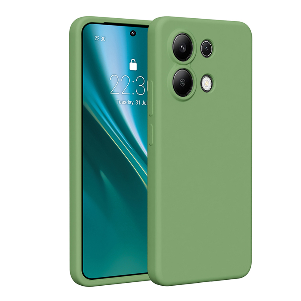 Obal Etteri Silicone pre Xiaomi Redmi Note 13 4G svetlozelený
