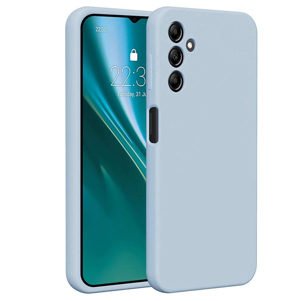 Etteri Silikónové puzdro pre Samsung Galaxy A14 svetlomodré