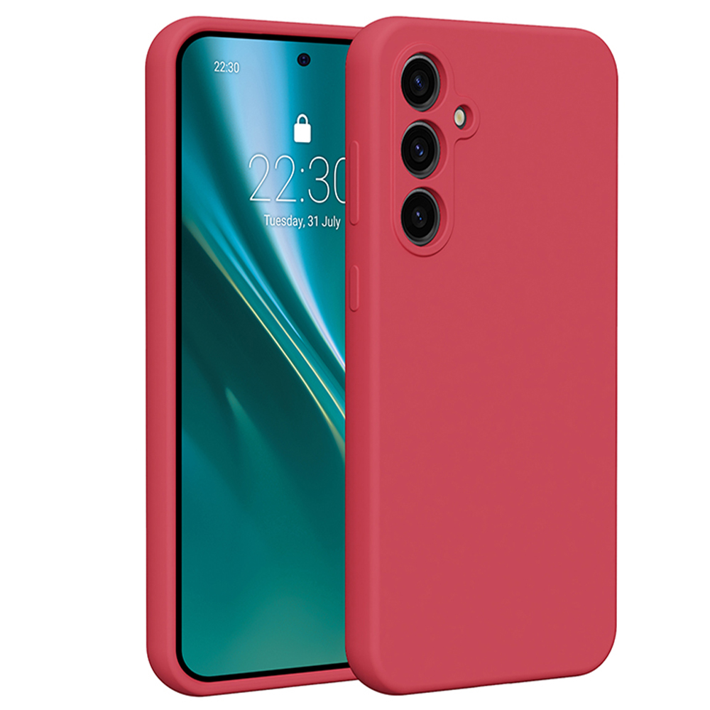 Etteri Silikónové puzdro pre Samsung Galaxy S23 FE malinová
