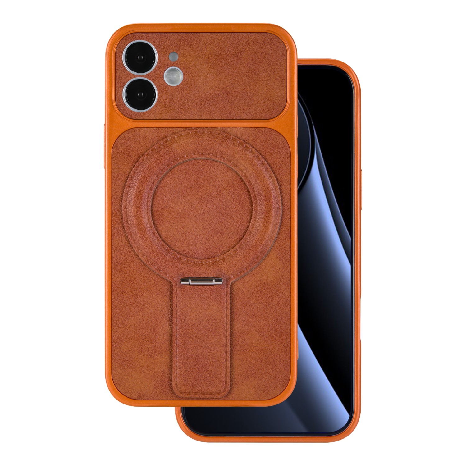 TFO Puzdro Luxgrip Mag pre iPhone 11 oranžové