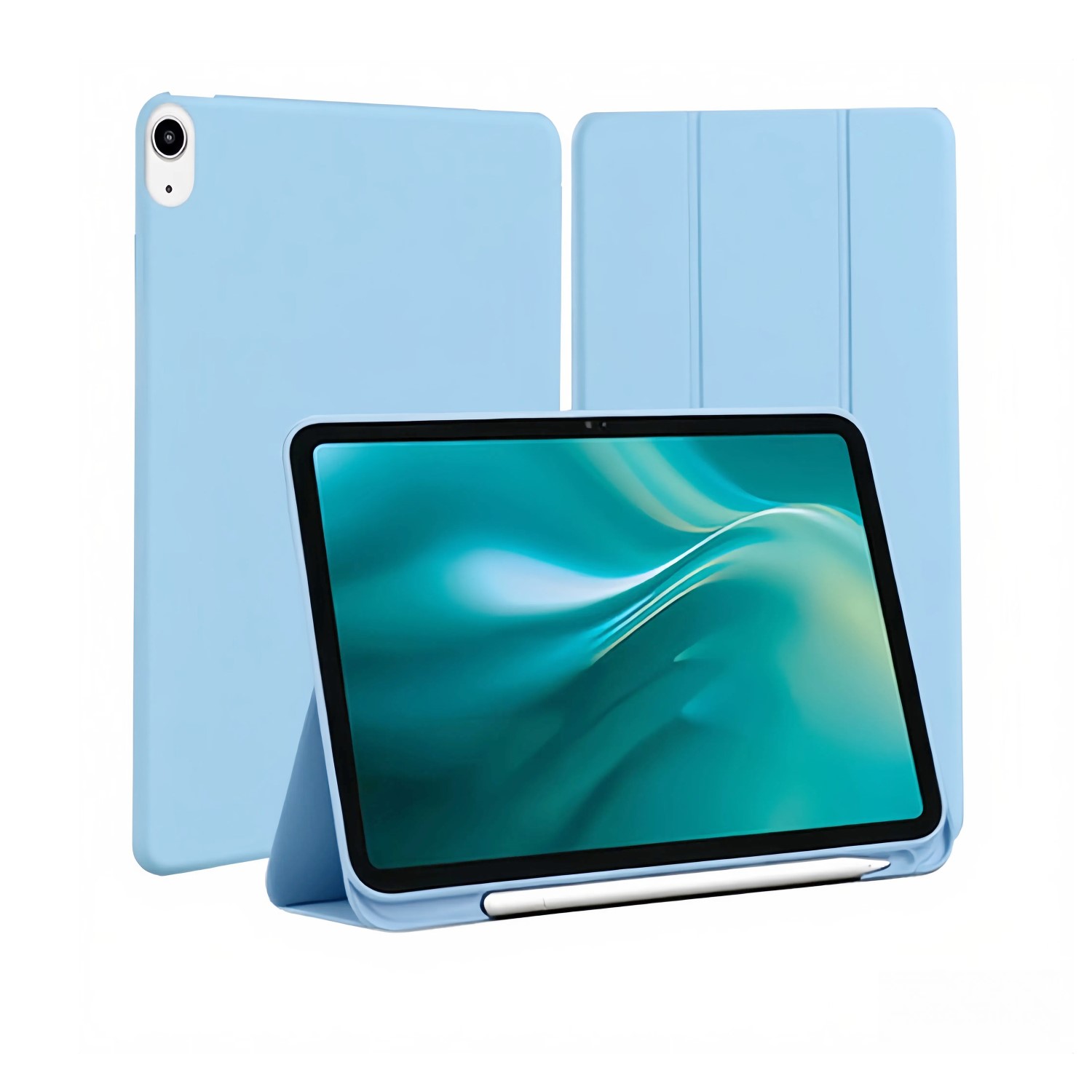 Puzdro Etteri pre Apple iPad 10 2022 10,9" / iPad 11 A16 2025 / iPad 12 A19 2026 11" svetlomodrá