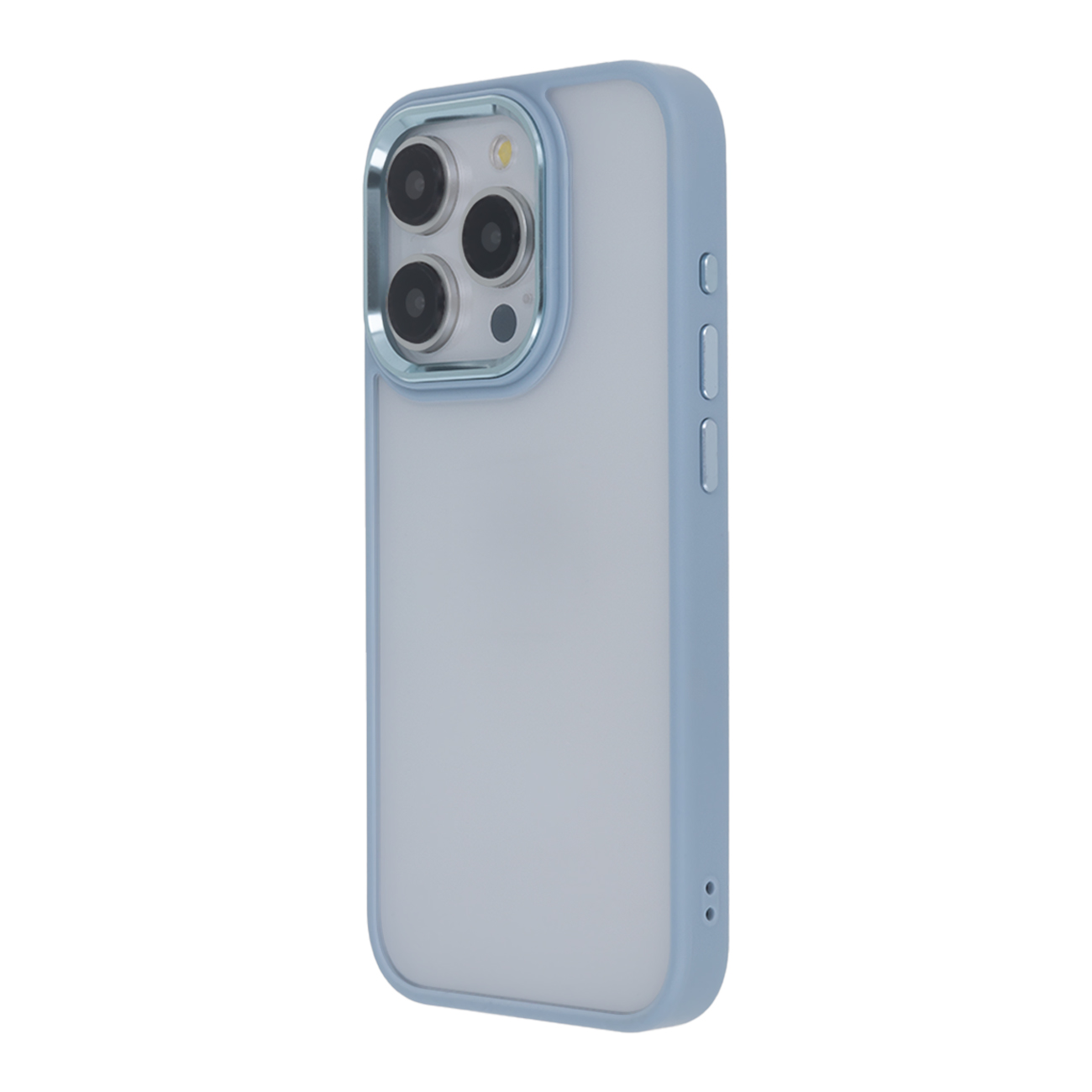 Tecto Shield Satin Elegant Matt Puzdro pre iPhone 14 6,1" modré