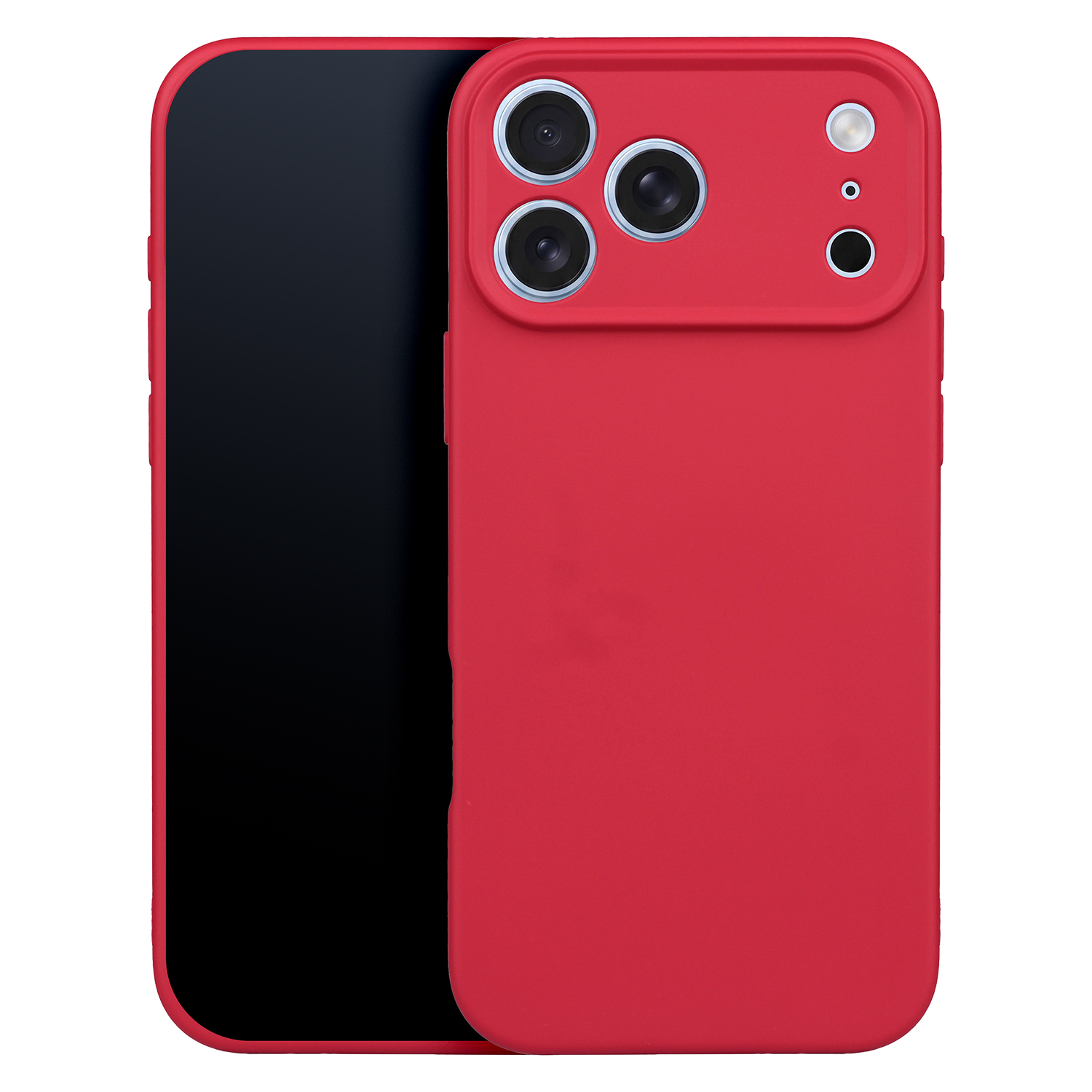 TFO Silikónové puzdro pre iPhone 17 Pro Max 6,3" / 18 Pro Max 6,3" červené