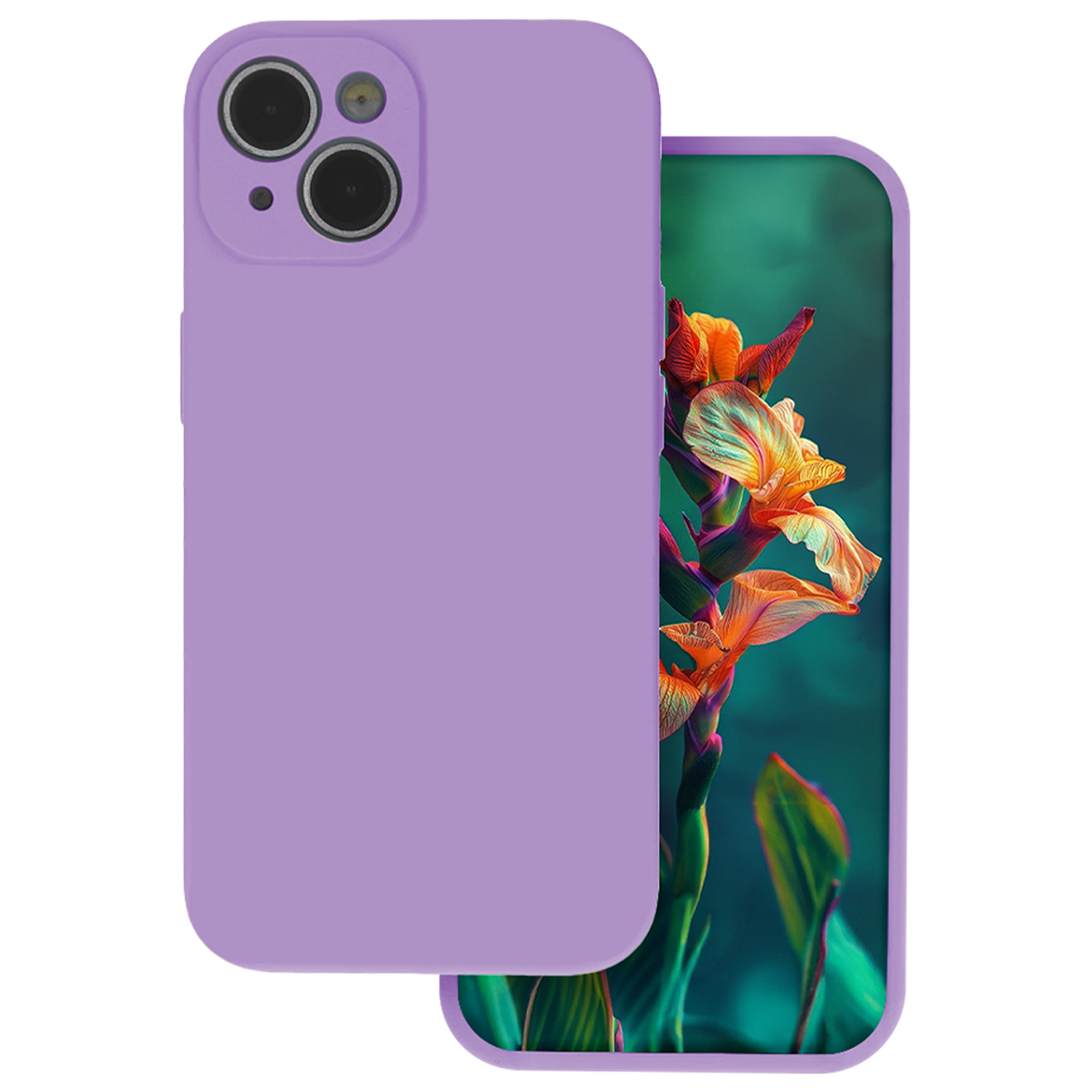 TFO Silikónové puzdro pre iPhone 17 Air 6,6" levanduľová