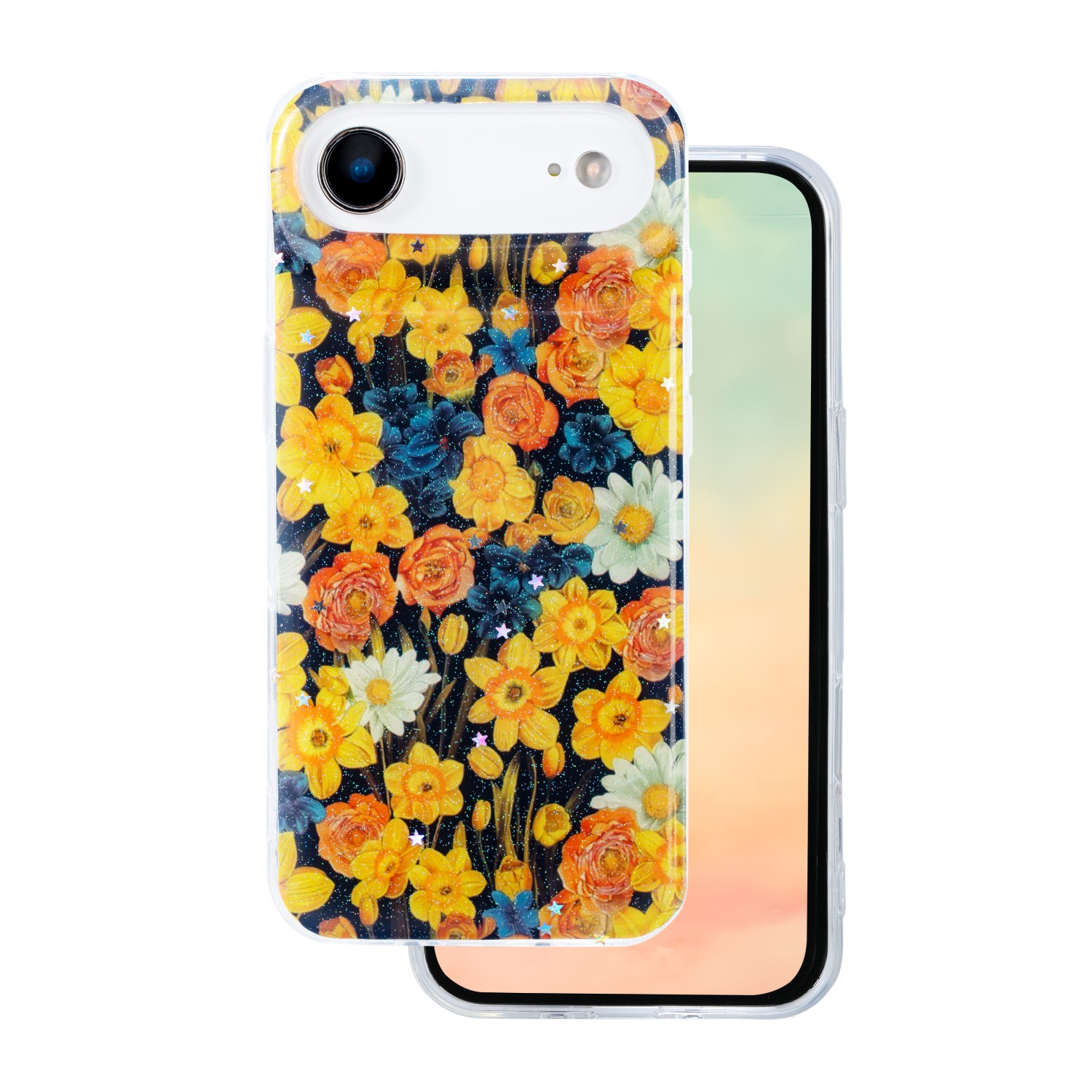TFO Puzdro Glow Glam pre iPhone 17 Air 6,6" oranžová