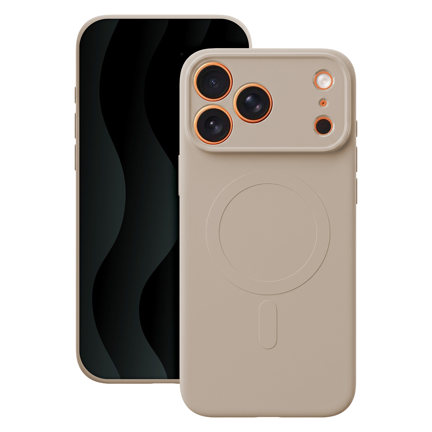 TFO Simple Color Mag case for iPhone 17 Pro Max 6,9" / 18 Pro Max 6,9" pink