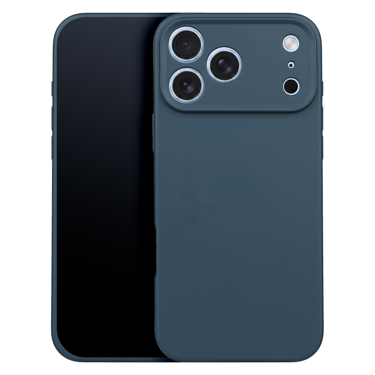 TFO Silikónové puzdro pre iPhone 17 Pro Max 6,9" / 18 Pro Max 6,9" tmavomodré