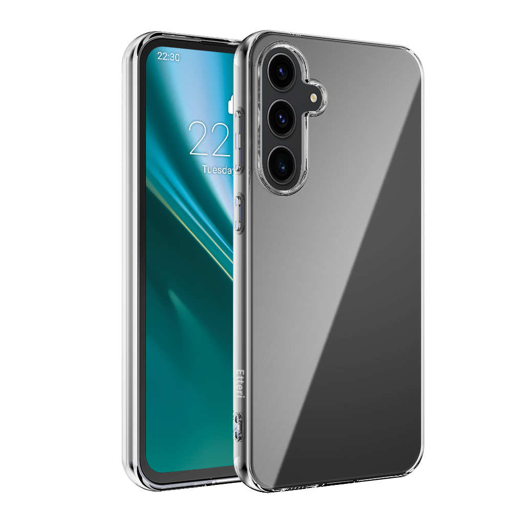 Priehľadný obal Etteri pre Samsung Galaxy S23 FE
