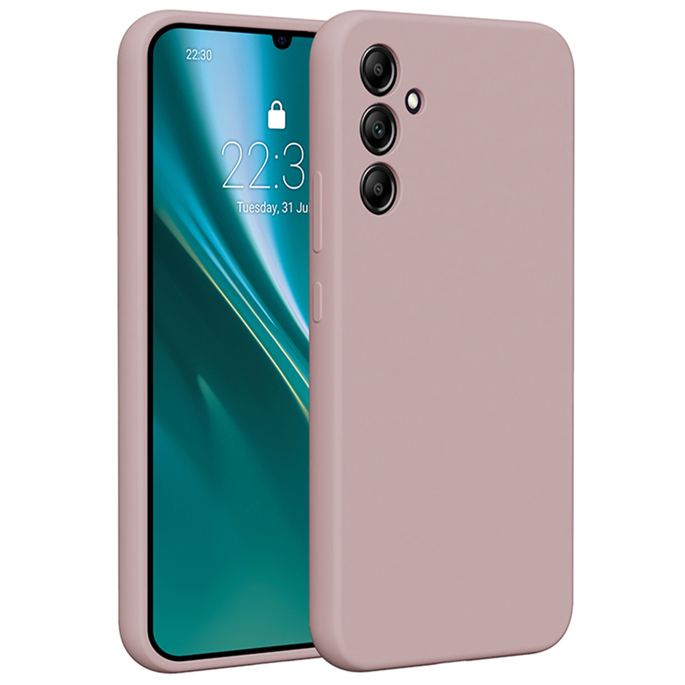 Obal Etteri Silicone pre Samsung Galaxy A34 5G svetloružový