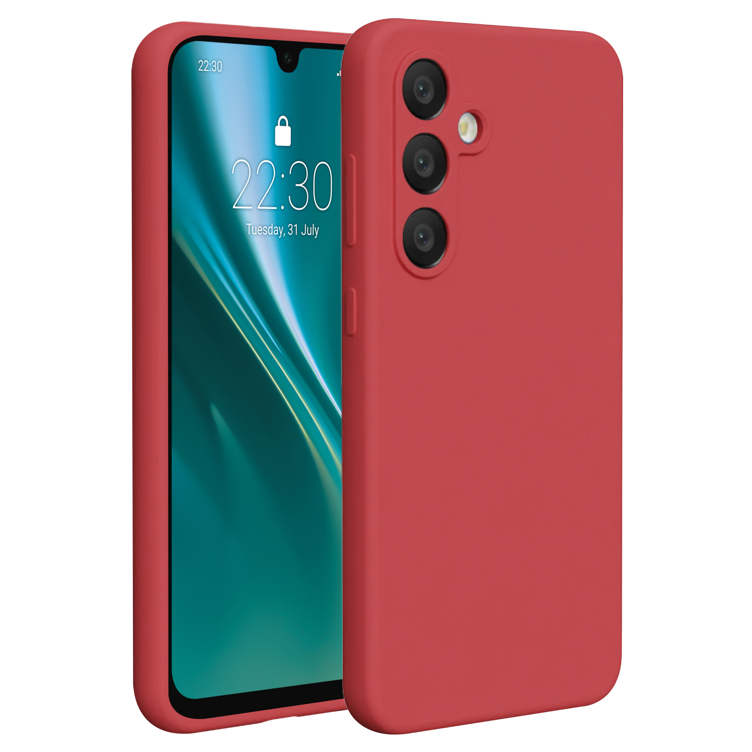 Etteri Silicone puzdro pre Samsung Galaxy S24 FE malinová