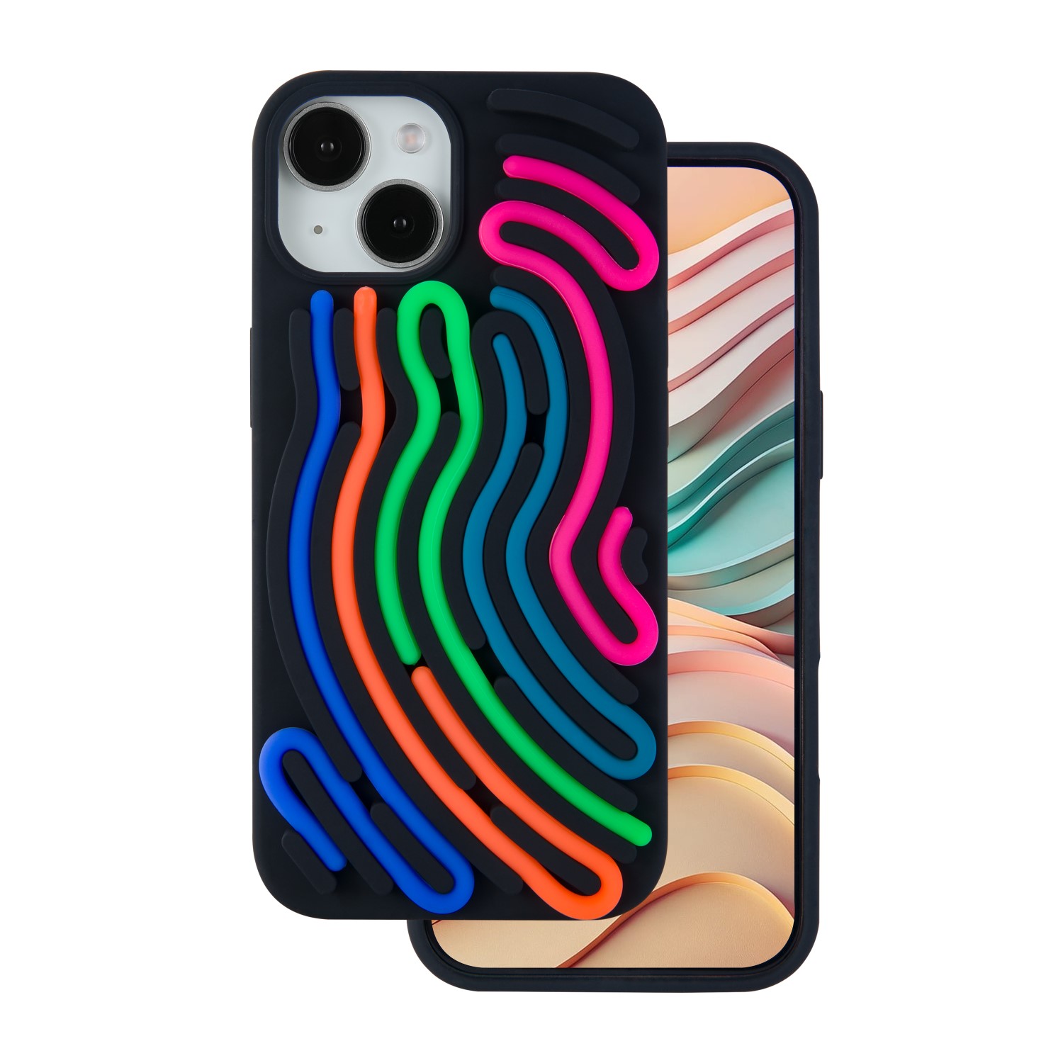 TFO DIY Snake puzdro pre iPhone 12 / 12 Pro 6,1" čierna