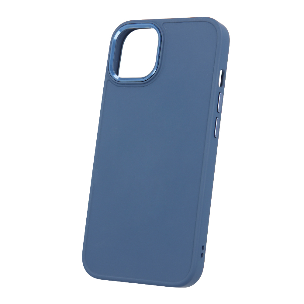 TFO Saténový obal pre iPhone 15 Plus 6,7" tmavomodrý